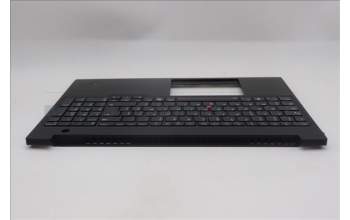 Lenovo 5M11P68409 C-Cover with keyboard, Belgian, Black, Backlight, WWAN, SIM, UK