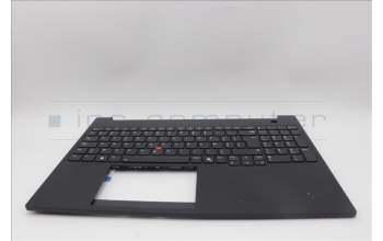 Lenovo 5M11P68410 C-Cover with keyboard, Belgian, Black, Backlight, WWAN, SIM, UK