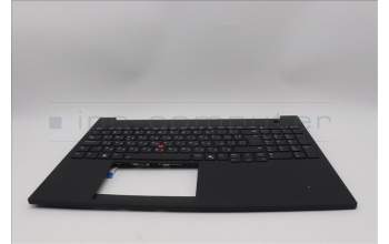Lenovo 5M11P68416 C-Cover with keyboard, Bulgarian, Black, Backlight, WWAN, SIM, UK