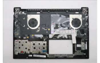 Lenovo 5M11P68433 C-Cover with keyboard, US English Euro, Black, Backlight, WWAN, SIM, US