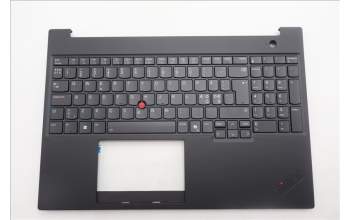 Lenovo 5M11P68802 C-Cover with keyboard, Nordic, Black, Backlight, WWAN, SIM, UK