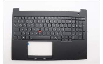Lenovo 5M11P68815 C-Cover with keyboard, Russian, Black, Backlight, WWAN, SIM, US