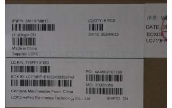 Lenovo 5M11P68815 C-Cover with keyboard, Russian, Black, Backlight, WWAN, SIM, US