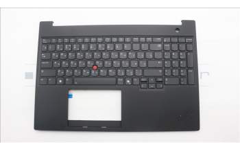 Lenovo 5M11P68817 C-Cover with keyboard, Russian, Black, Backlight, WWAN, SIM, US
