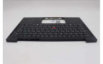 Lenovo 5M11P69386 C-Cover with keyboard, Bulgarian, Black, Backlight, UK