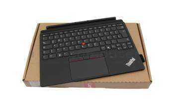 5M11P78571 Original Lenovo Tastatur inkl. Topcase DE (deutsch) schwarz/schwarz mit Backlight und Mouse-Stick