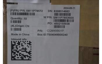 Lenovo 5M11P78572 Keyboard External,Greek,Backlight,w/Fingerprint Reader,w/Pen Holder,AI Copilot+CS24 Hot Key