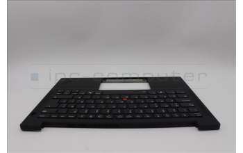 Lenovo 5M11Q25560 C-Cover with keyboard, Icelandic, Black, WLAN, UK