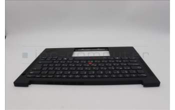 Lenovo 5M11Q25617 C-Cover with keyboard, Bulgarian, Black, WLAN, UK