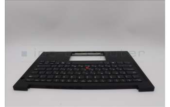 Lenovo 5M11Q25628 C-Cover with keyboard, Israel(Hebrew), Black, WLAN, US