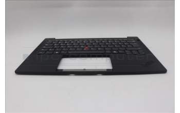 Lenovo 5M11Q25766 C-Cover with keyboard, German, Black, WWAN, UK