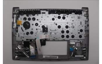 Lenovo 5M11Q28244 C-Abdeckung mit Tastatur, Englisch (US, Euro), arktisgrau, Hintergrundbeleuchtung