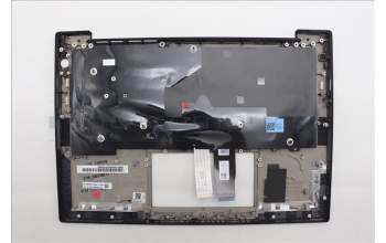 Lenovo 5M11Q54048 C-Cover with keyboard, Danish, Black, Backlight, WWAN, UK