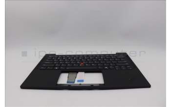 Lenovo 5M11Q54057 MECH_ASM KBD Ccvr ENG BK BL SRX WW US BK