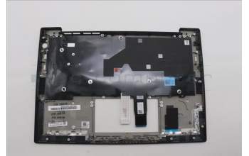 Lenovo 5M11Q54214 C-Cover with keyboard, Spanish, Black, Backlight, WWAN, UK