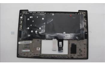 Lenovo 5M11Q54661 C-Cover with keyboard, Nordic, Black, Backlight, UK