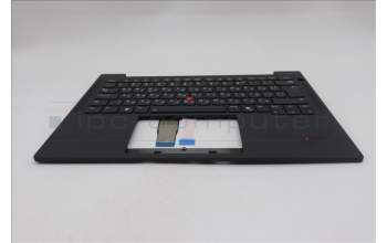 Lenovo 5M11Q54809 C-Cover with keyboard, Bulgarian, Black, Backlight, UK