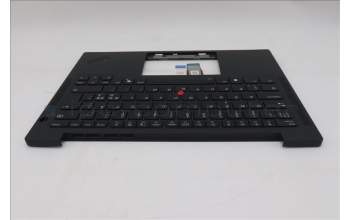 Lenovo 5M11Q54970 C-Cover with keyboard, Nordic, Black, Backlight, UK