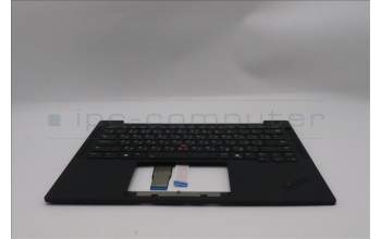 Lenovo 5M11Q54985 C-Cover with keyboard, Russian, Black, Backlight, US