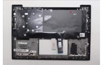 Lenovo 5M11Q54993 C-Cover with keyboard, Slovenian, Black, Backlight, UK
