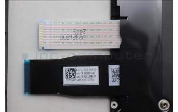 Lenovo 5M11Q55043 C-Cover with keyboard, Turkish, Black, Backlight, UK