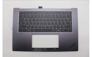 Lenovo 5M11Q55096 C-Cover with keyboard, Arabic, FingerPrint Reader, US