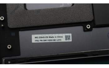 Lenovo 5M11Q55180 C-Cover with keyboard, UK English, FingerPrint Reader, UK