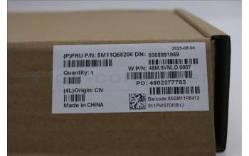 Lenovo 5M11Q55206 MECH_ASM Touch 13.3 IPS/5M CAM, MT+INX