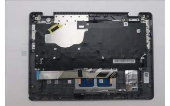 Lenovo 5M11Q55213 C-Cover with keyboard, Arabic, Luna Grey, Non-Backlight, No World Face Camera, US