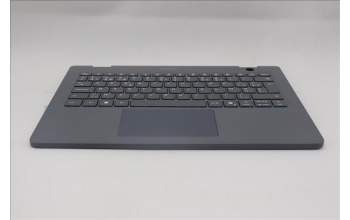 Lenovo 5M11Q55271 C-Cover with keyboard, Belgian, Luna Grey, Non-Backlight, World Face Camera, UK
