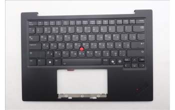 Lenovo 5M11Q55990 C-Cover with keyboard, Russian, Deep Black, FingerPrint Reader, WLAN, US
