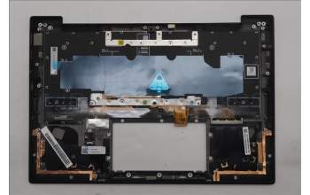 Lenovo 5M11Q56024 C-Cover with keyboard, Norwegian, Deep Black, FingerPrint Reader, WWAN, UK