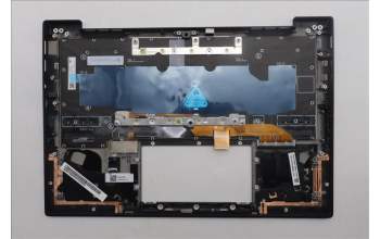 Lenovo 5M11Q56042 C-Cover with keyboard, Bulgarian, Deep Black, FingerPrint Reader, WWAN, UK