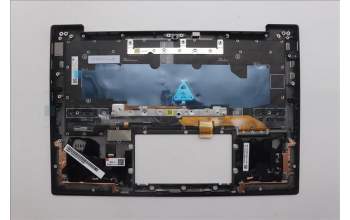 Lenovo 5M11Q56044 C-Cover with keyboard, Czech Slovakian, Deep Black, FingerPrint Reader, WWAN, UK