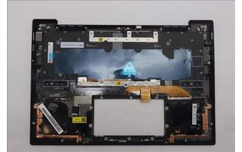 Lenovo 5M11Q56053 C-Cover with keyboard, Israel(Hebrew), Deep Black, FingerPrint Reader, WWAN, US