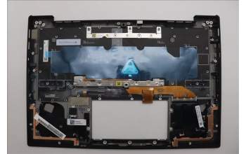 Lenovo 5M11Q56065 C-Cover with keyboard, Slovenian, Deep Black, FingerPrint Reader, WWAN, UK