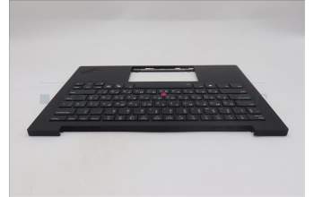 Lenovo 5M11Q56074 C-Cover with keyboard, Ukraine, Deep Black, FingerPrint Reader, WWAN, US