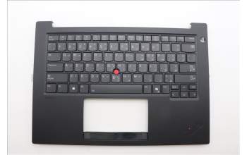 Lenovo 5M11Q60569 C-Cover with keyboard, Arabic, Black, Backlight, US