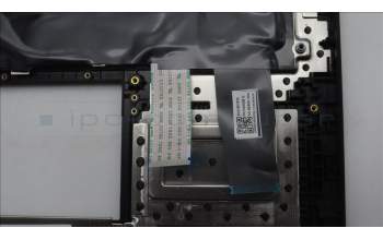 Lenovo 5M11Q60616 C-Cover with keyboard, German, Black, Backlight, UK
