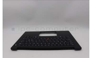 Lenovo 5M11Q60843 C-Cover with keyboard, Nordic, Black, Backlight