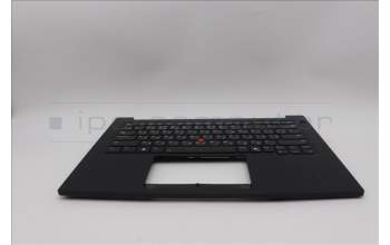 Lenovo 5M11Q60851 C-Cover with keyboard, Russian, Black, Backlight, US