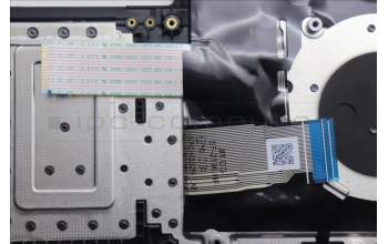 Lenovo 5M11Q60867 C-Cover with keyboard, Switzerland, Black, Backlight, UK