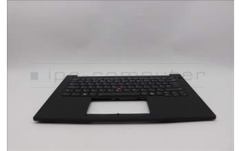 Lenovo 5M11Q60889 C-Cover with keyboard, UK English, Black, Backlight, UK