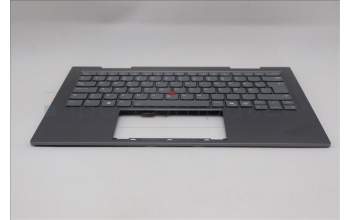 Lenovo 5M11R38974 C-Cover with keyboard, Swedish/Finnish, Luna Grey, FingerPrint Reader, WLAN, UK