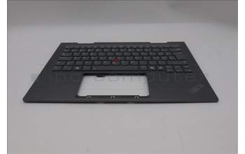 Lenovo 5M11R39462 C-Cover with keyboard, Switzerland, Luna Grey, FingerPrint Reader, WWAN, UK