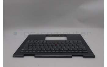 Lenovo 5M11R39473 C-Cover with keyboard, UK English, Luna Grey, FingerPrint Reader, WWAN, UK