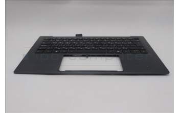 Lenovo 5M11R87930 C-Cover with keyboard, Bulgarian, Black/Grey, FingerPrint Reader, WLAN, UK