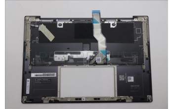 Lenovo 5M11R87939 C-Cover with keyboard, Greek, Black/Grey, FingerPrint Reader, WLAN, US