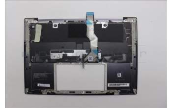 Lenovo 5M11R87942 C-Cover with keyboard, Icelandic, Black/Grey, FingerPrint Reader, WLAN, UK