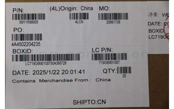 Lenovo 5M11R88005 ASM-BRACKET,TYPE,C,RIGHT